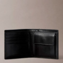 Set de regalo de cartera de piel y llavero