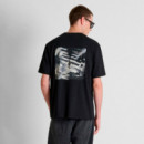 Camiseta Relaxed Fit con Estampado  ANTONY MORATO