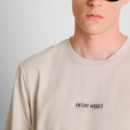 Camiseta Regular Fit con Estampado en el Delantero  ANTONY MORATO