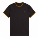 Camiseta Twin Tipped  FRED PERRY