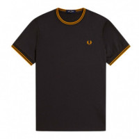 Camiseta Twin Tipped  FRED PERRY