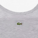 Camiseta de tirantes de punto jersey de corte ajustado con insignia