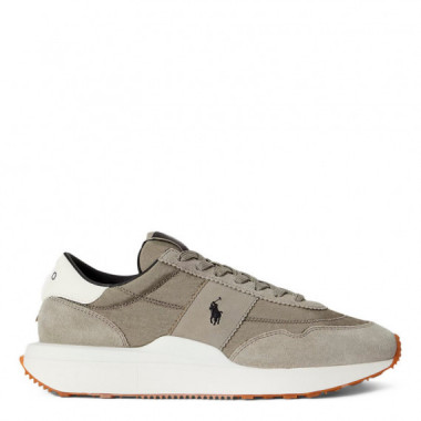 Zapatilla Deportiva Train 89 con Paneles de ante  RALPH LAUREN