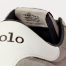 Zapatilla Deportiva Train 89 con Paneles de ante  RALPH LAUREN