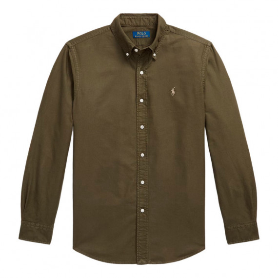 Camisa Oxford Custom Fit Teñida  RALPH LAUREN