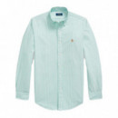 Camisa Oxford de Rayas Custom Fit  RALPH LAUREN