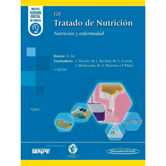 GIL. TRATADO DE NUTRICION. TOMO 5 NUTRICION Y ENFERMEDAD 4ª ED.