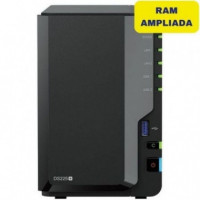 SYNOLOGY Nas 2 Bahias Diskstation DS225+ 6GB  3.5-2.5/ 6GB DDR4/ Formato Torre