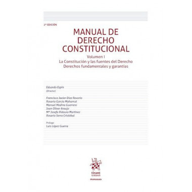 MANUAL DE DERECHO CONSTITUCIONAL VOLUMEN I 2&ordf; EDICION
