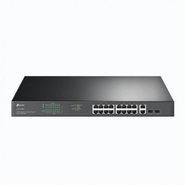 TP-LINK SWITCH TL-SG1218MP GIGABIT DE 18 PUERTOS CON 16 PUERTOS POE+ MAS 2 SFP