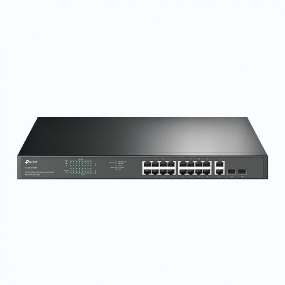 TP-LINK SWITCH TL-SG1218MP GIGABIT DE 18 PUERTOS CON 16 PUERTOS POE+ MAS 2 SFP