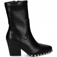 Botin Tachuelas Contorno Negro  NOA HARMON