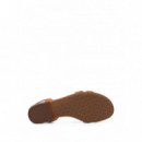 POLO RALPH LAUREN - PALOMA-SANDALS-FLAT SANDAL - CLASSIC CARAMEL - 802P01551002/CLASSIC CARAMEL