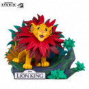 Figura Simba Rey Leon Disney  ABY STILE