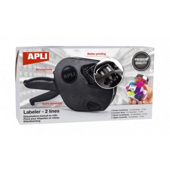 Máquina Etiquetadora de 2 Líneas Apli