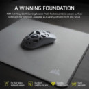 Alfombrilla Corsair Antidesgaste MM3XL Gaming Gris