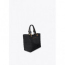 Bolso shopper monograma relieve de Lola Casademunt
