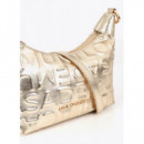 Bolso bandolera monograma relieve de Lola Casademunt