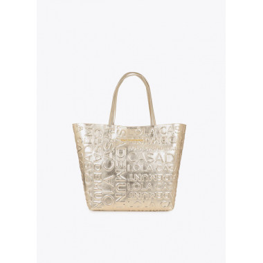 Shopper monograma relieve de Lola Casademunt
