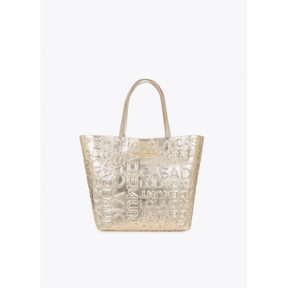 Shopper monograma relieve de Lola Casademunt