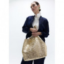 Shopper monograma relieve de Lola Casademunt