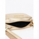Bolso bandolera con logo grabado de Lola Casademunt