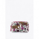 Neceser estampado tigres y flores de Lola Casademunt