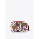 Neceser estampado tigres y flores de Lola Casademunt
