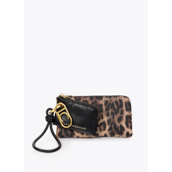 Monedero Doble LOLA CASADEMUNT Animal Print