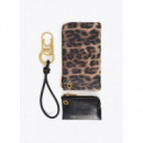 Monedero Doble LOLA CASADEMUNT Animal Print