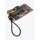 Monedero Doble LOLA CASADEMUNT Animal Print