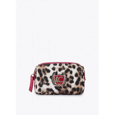 Neceser Lola Casademunt con estampado animal print