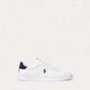 Zapatillas Ralph Lauren Heritage Court II de piel 100% auténtica
