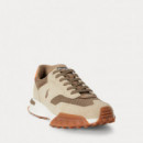 Zapatillas Ralph Lauren Eldridge con paneles de ante
