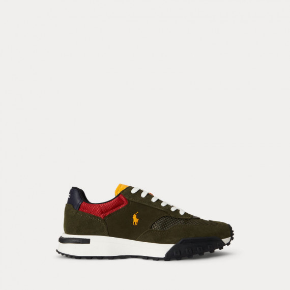 Zapatillas Ralph Lauren Eldridge con paneles de ante