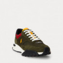 Zapatillas Ralph Lauren Eldridge con paneles de ante