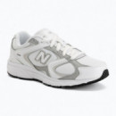 Zapatillas NEW BALANCE 408 Jr Blanco Gris