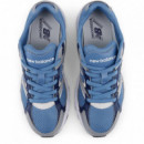 Playeras NEW BALANCE 408 Jr Azul Gris Blanco
