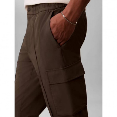 SLIM TECH DOBBY CARGO PANT BELUGA
