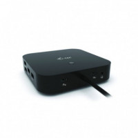 Docking I-TEC Usb-c - 5XUSB/HDMI/RJ45/DP/JACK/USB-C Black