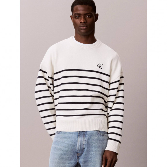 LS RLXD COTTON CREWNK SWTR 7GG TOFU