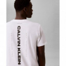 SS 20S WASHED SPINE GRAPHIC TEE BRIGHT W