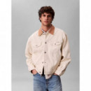90S Ck Natural W/ Brown Trucker Ck Natur  CALVIN KLEIN
