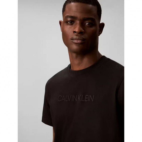 SS 20S EU CAPS FONT CLVIN KLEIN BLACK