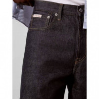 90S Straight Iconic Indigo Jean Iconic I  CALVIN KLEIN