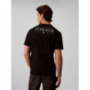 SS 30S EU CALVIN KLEIN BACK GRAP BLACK