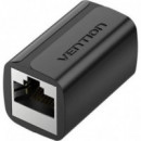 ADAPTADOR VENTION RJ45 CAT.7 FTP HEMBRA - HEMBRA BLACK