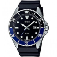 CASIO Coleccion MDV-107-1A2VEF Reloj Analogico Correa Resina, Pantalla Neon, Cronometro, Fecha, Alar