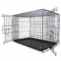 ICA Jaula Metalico Plegable 61X44X50 Cm
