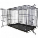ICA Jaula Metalico Plegable 76X46X54 Cm